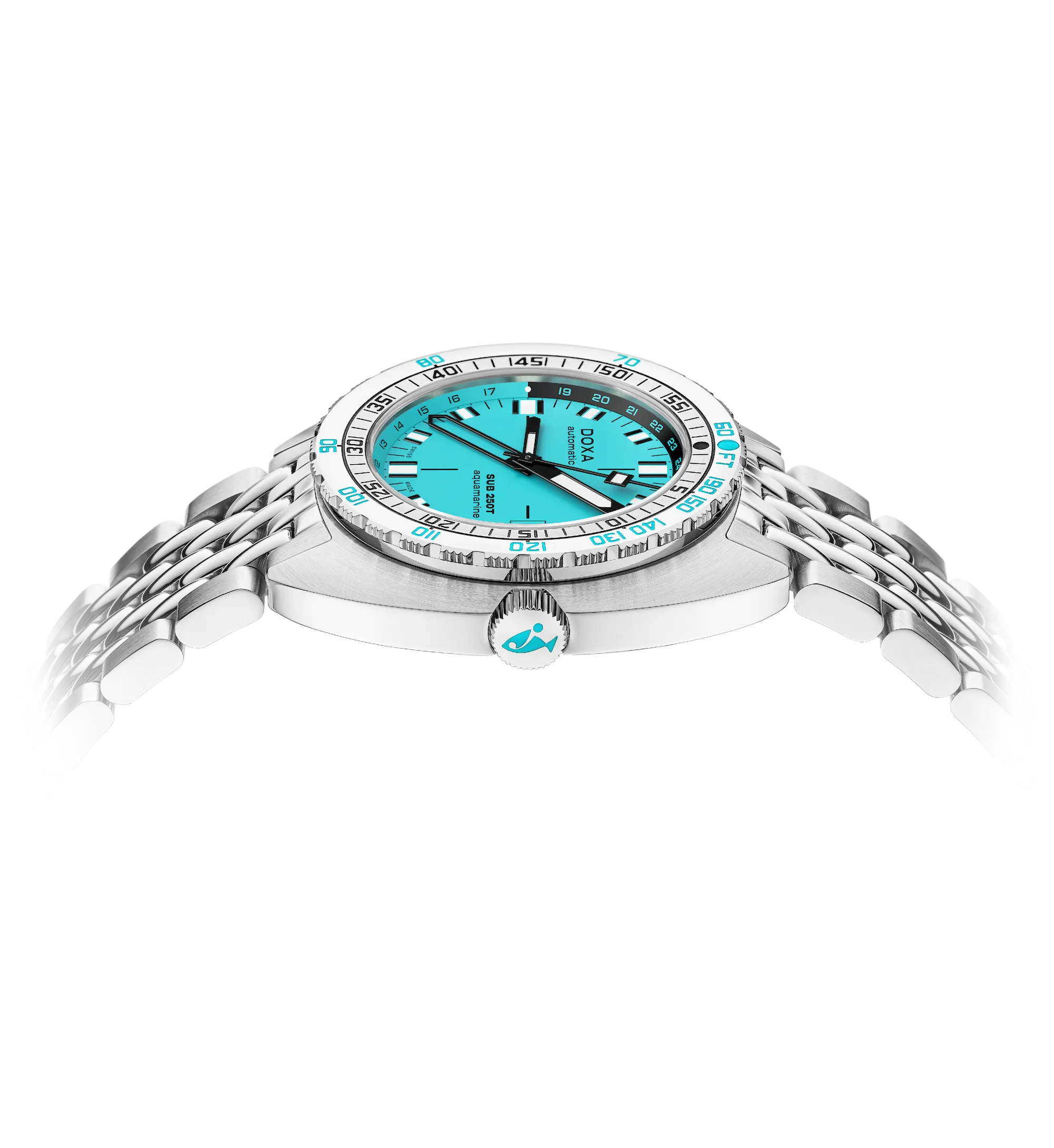 Doxa Sub 250T GMT Aquamarine 855.10.241.10