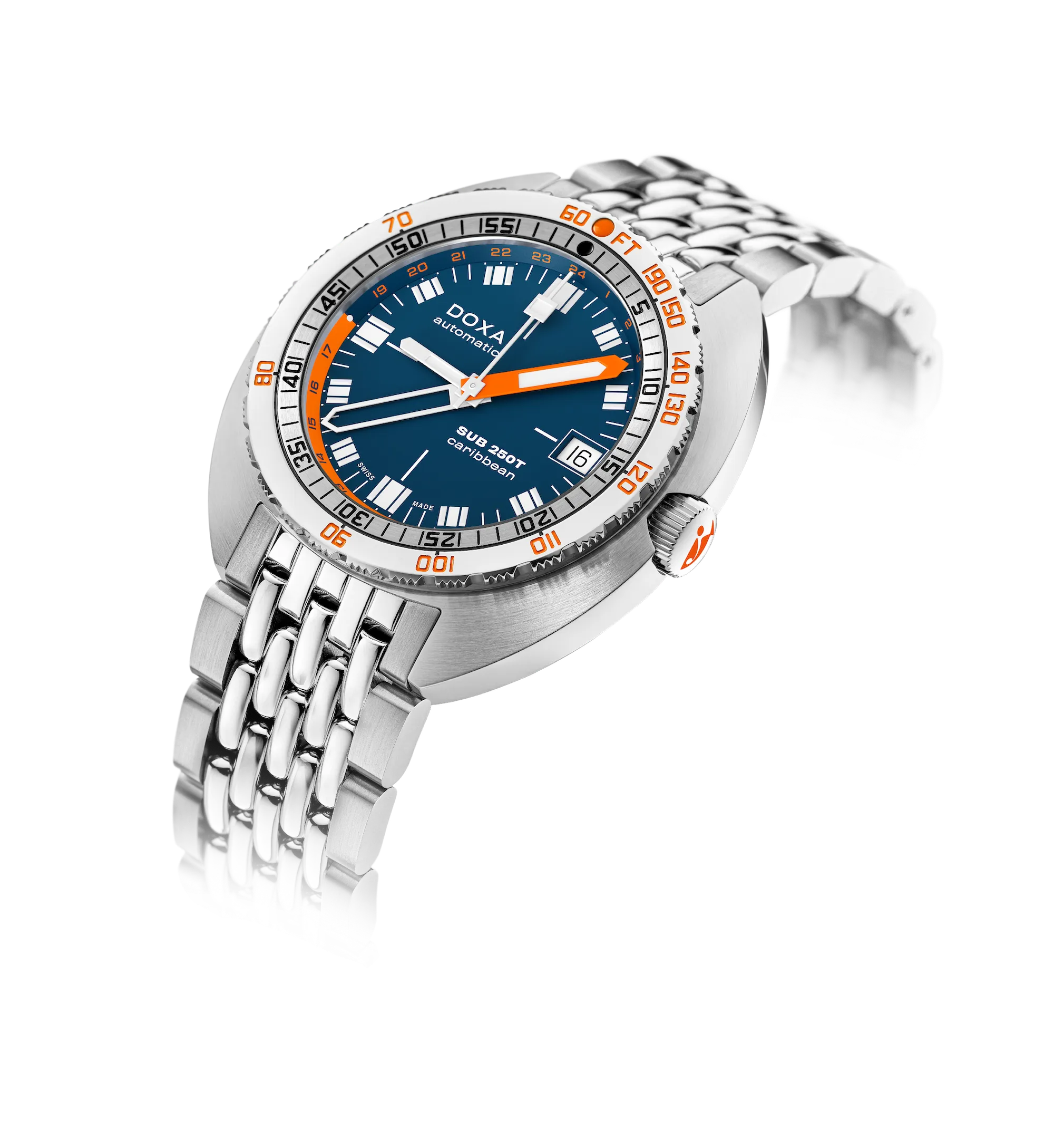 Doxa Sub 250T GMT Caribbean 855.10.201.10