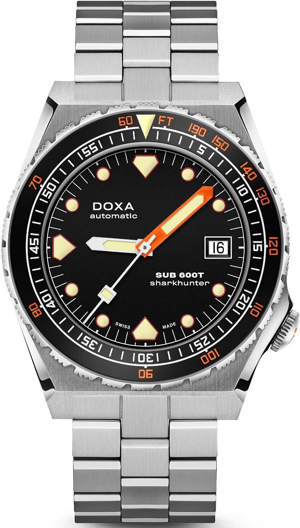Doxa SUB 600T Sharkhunter Bracelet Watch