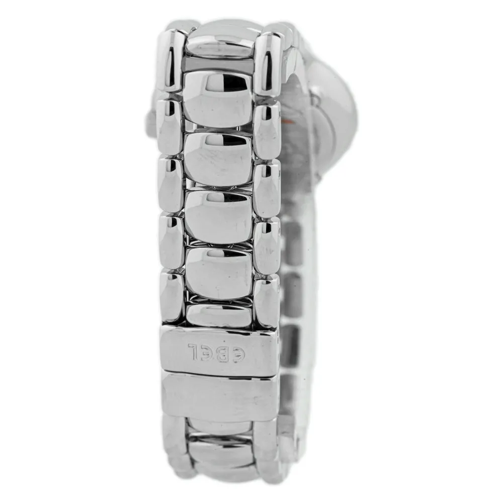 Ebel Ladies Beluga Stainless Steel 27mm Mother of Pearl Roman & Diamond Dot Watch Reference #: E9157421