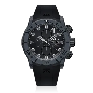 EDOX SWISS MADE 01125-CLNGN-NING CO-1 CARBON CHRONOGRAPH AUTOMATIC