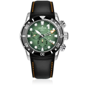 EDOX SWISS MADE 10242-TIN-VIN CO-1 CHRONOGRAPH