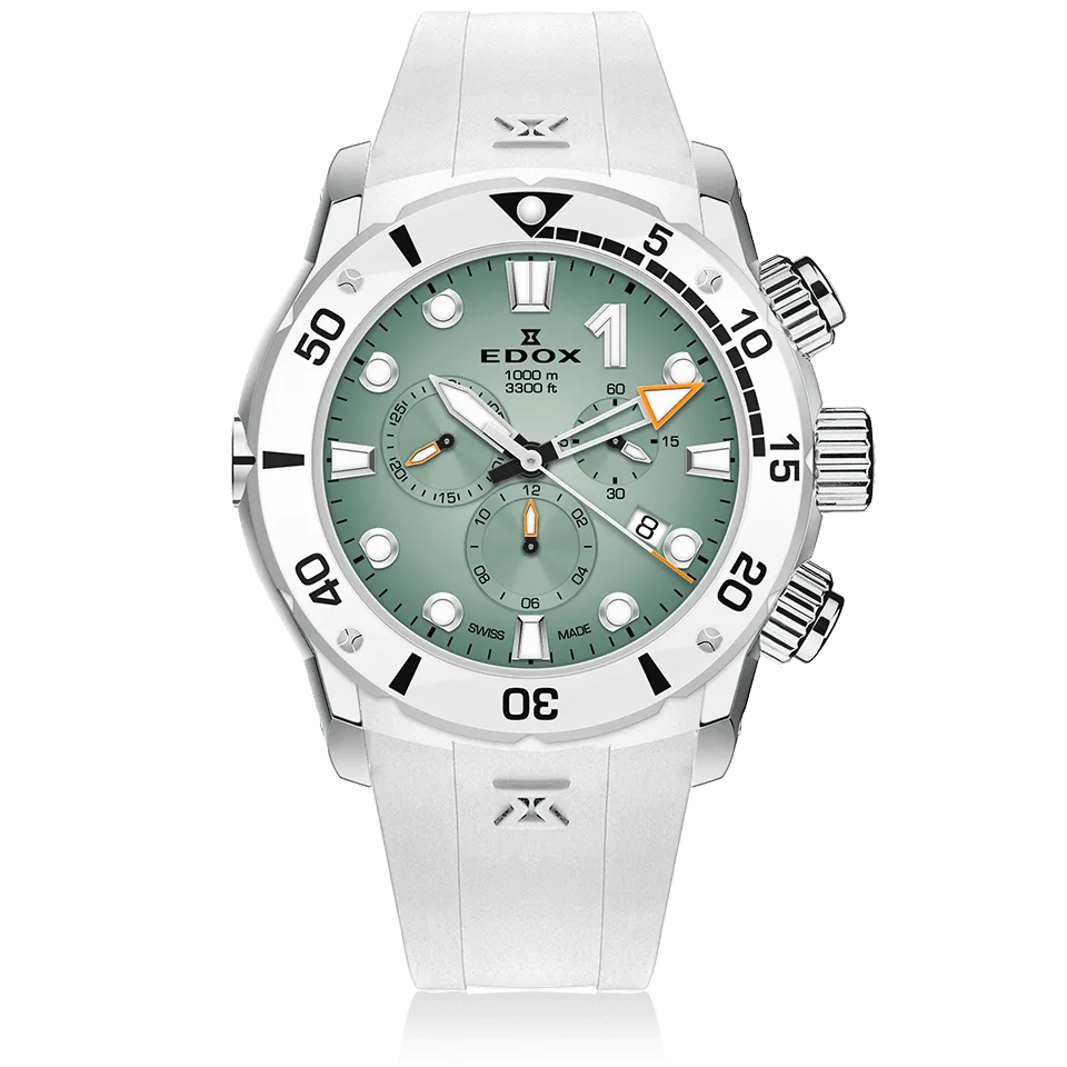 EDOX SWISS MADE 10242-TINBN-VIDNO CO-1 CHRONOGRAPH