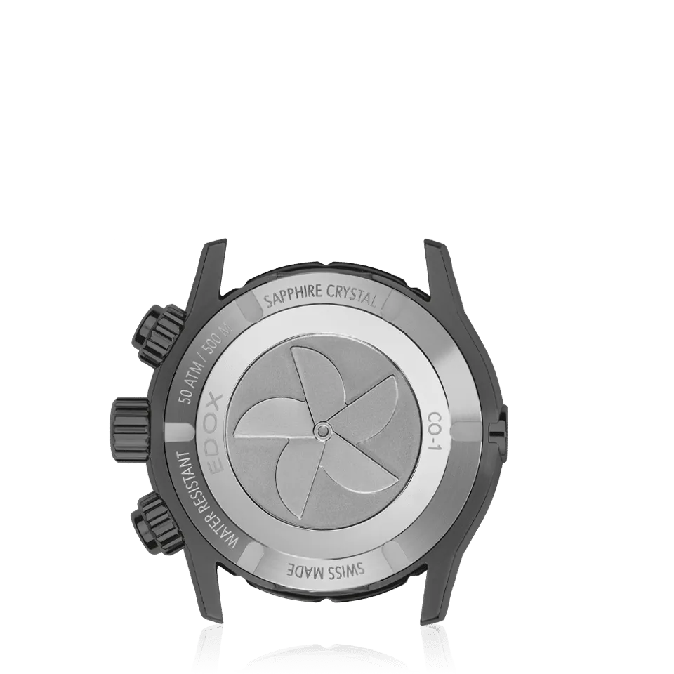 EDOX SWISS MADE 10242-TINGNR-GIDNR CO-1 CHRONOGRAPH