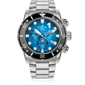 EDOX SWISS MADE 10242-TINM-BUIDN CO-1 CHRONOGRAPH