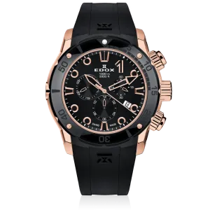 EDOX SWISS MADE 10242-TINR-NIR CO-1 CHRONOGRAPH