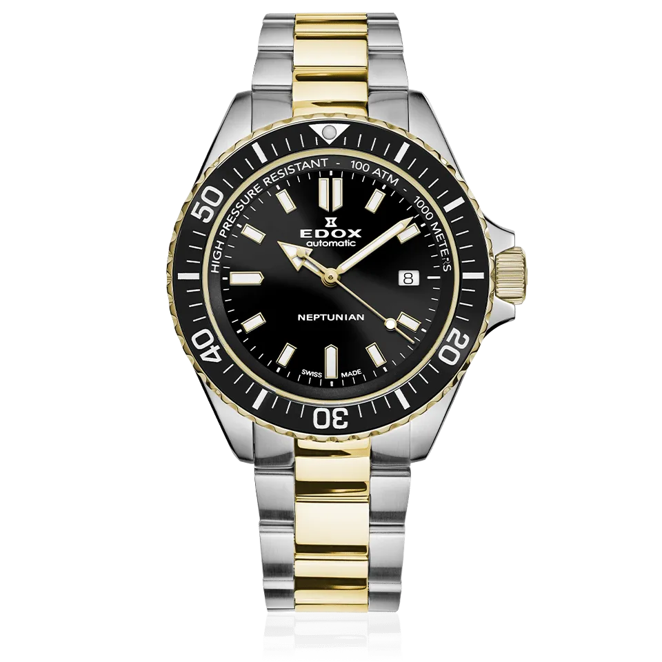 EDOX SWISS MADE 80120-357JM-NID NEPTUNIAN AUTOMATIC