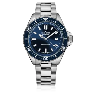 EDOX SWISS MADE 80120-3BUM-BUF NEPTUNIAN AUTOMATIC
