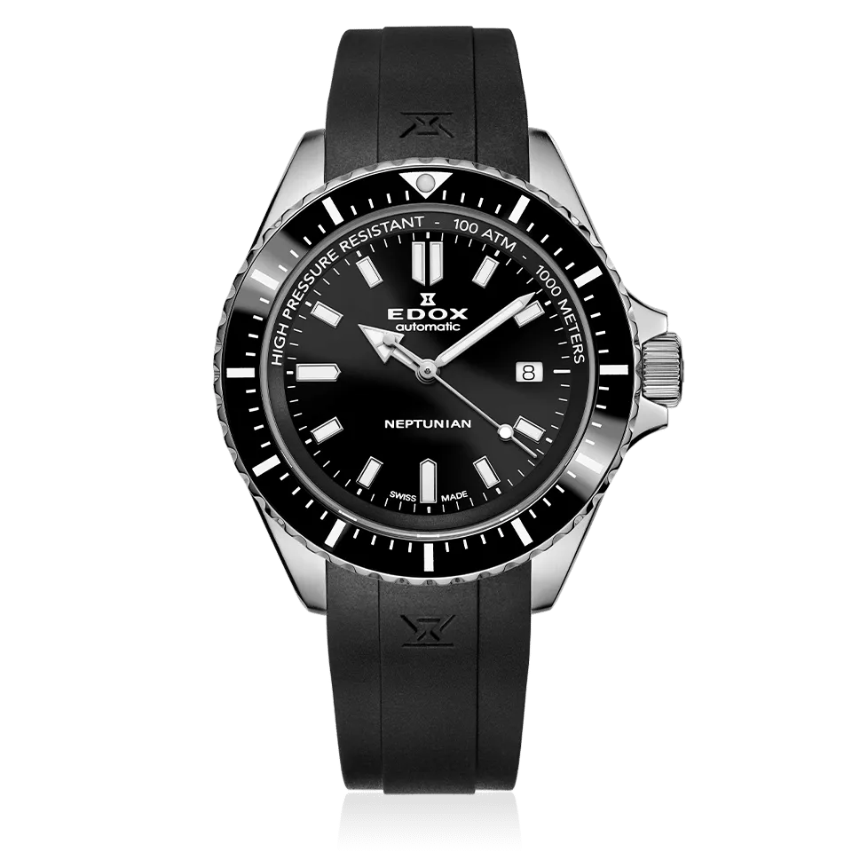 EDOX SWISS MADE 80120-3NCA-NIN NEPTUNIAN AUTOMATIC