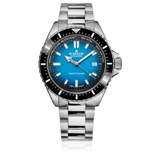 EDOX SWISS MADE 80120-3NM-BUIDN NEPTUNIAN AUTOMATIC