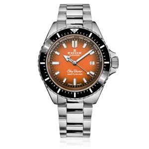 EDOX SWISS MADE 80120-3NM-ODN NEPTUNIAN AUTOMATIC