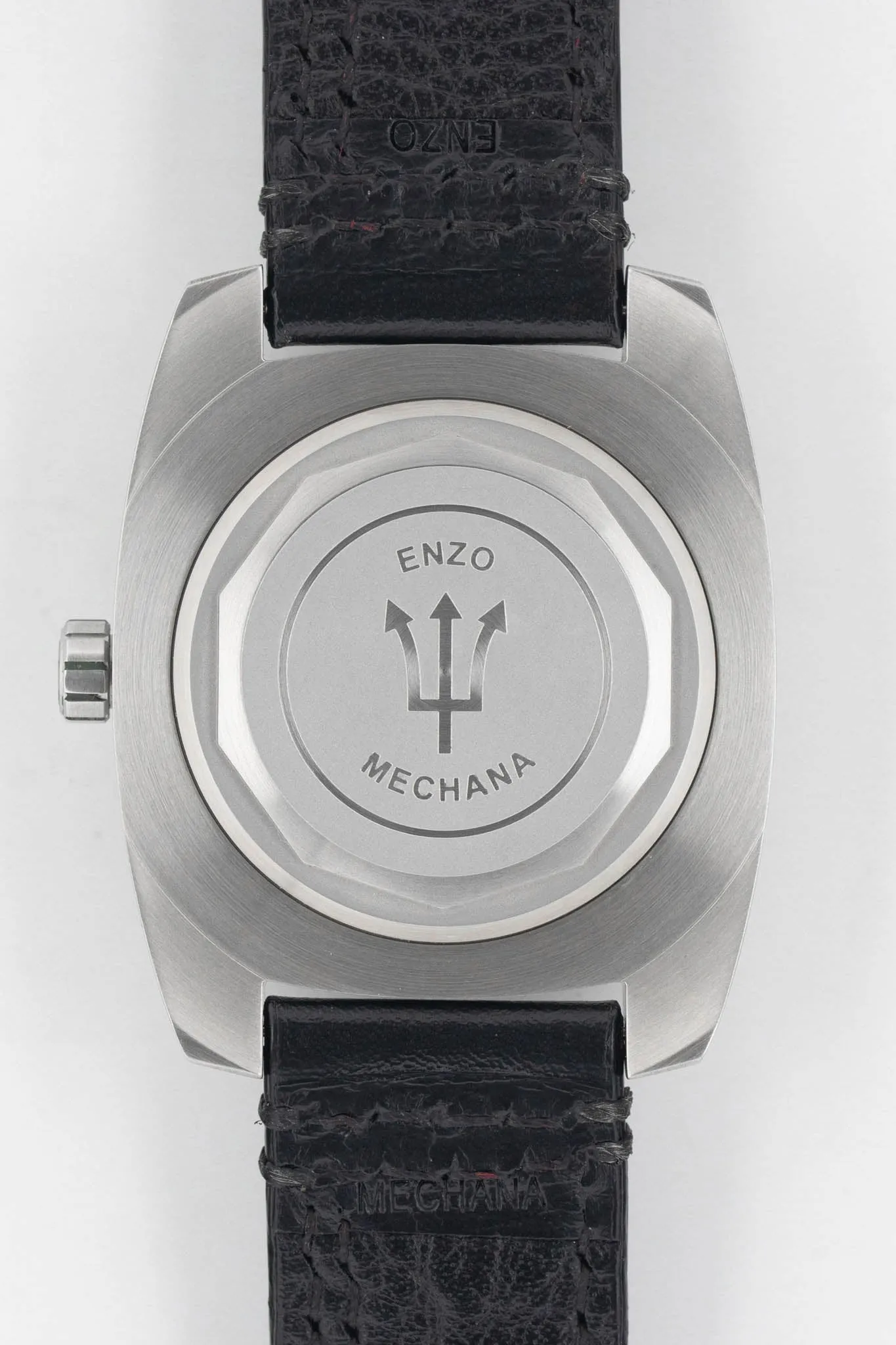 Enzo Mechana ACQUA 500m Peace Collection Automatic Watch - Matt BLACK Dial (Lumed)
