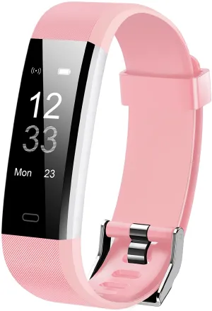 Eurans Fitness Tracker with Heart Rate, Sleep Monitor for Men and Women, Activity Tracker with Message Reminder, Step Calorie Counter Pedometer Watch