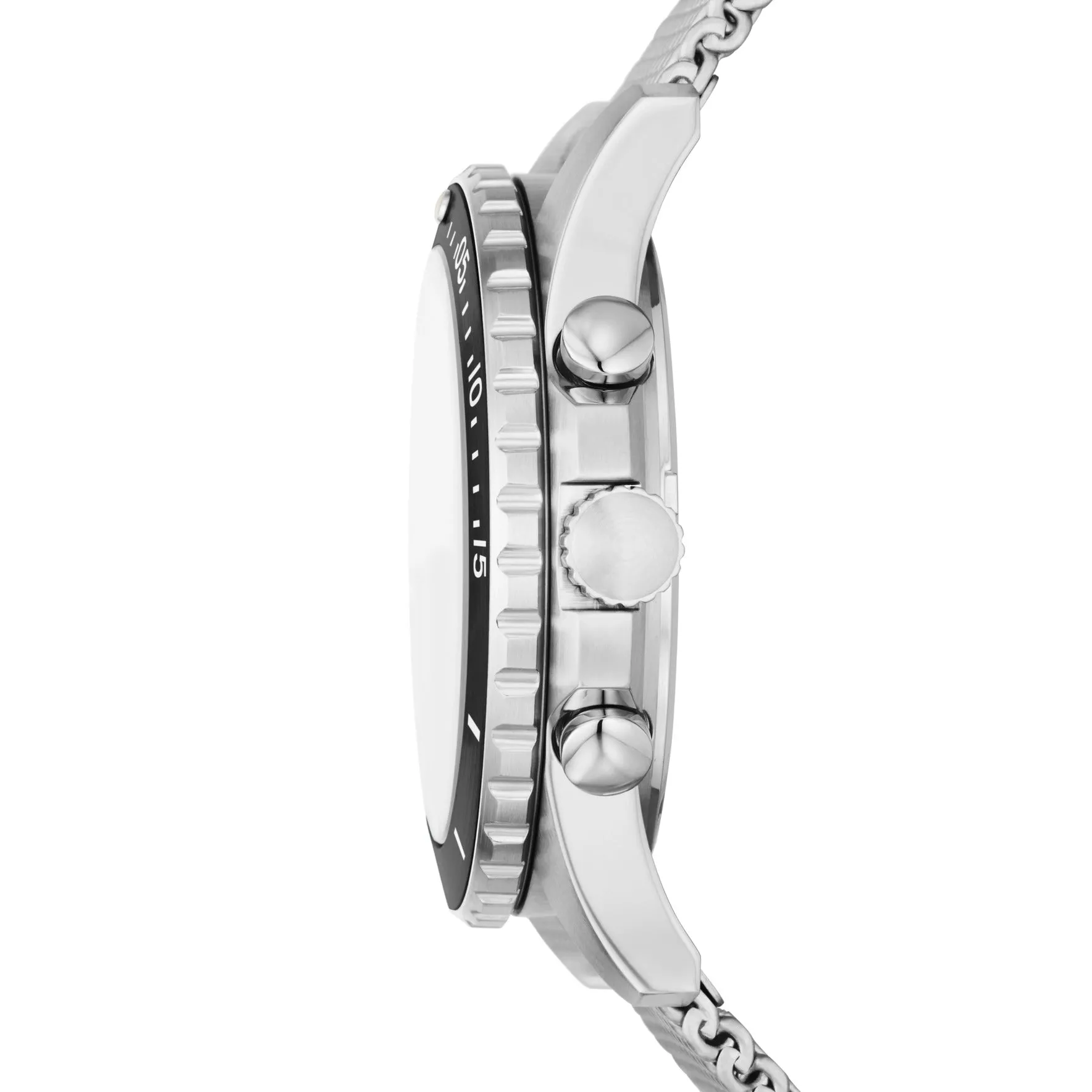 FB-01 Chronograph Stainless Steel Mesh Watch