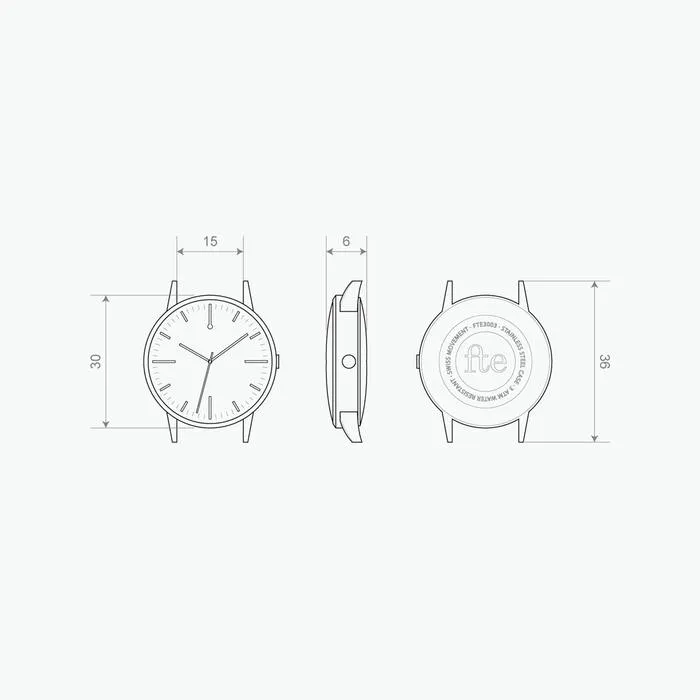 fte3002M | Rose Gold Watch