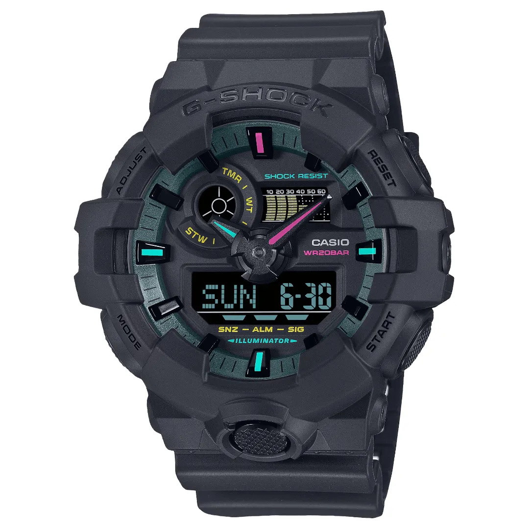 G-Shock Analog-Digital GA-700 Series Quartz Men's Watch GA700MF-1A