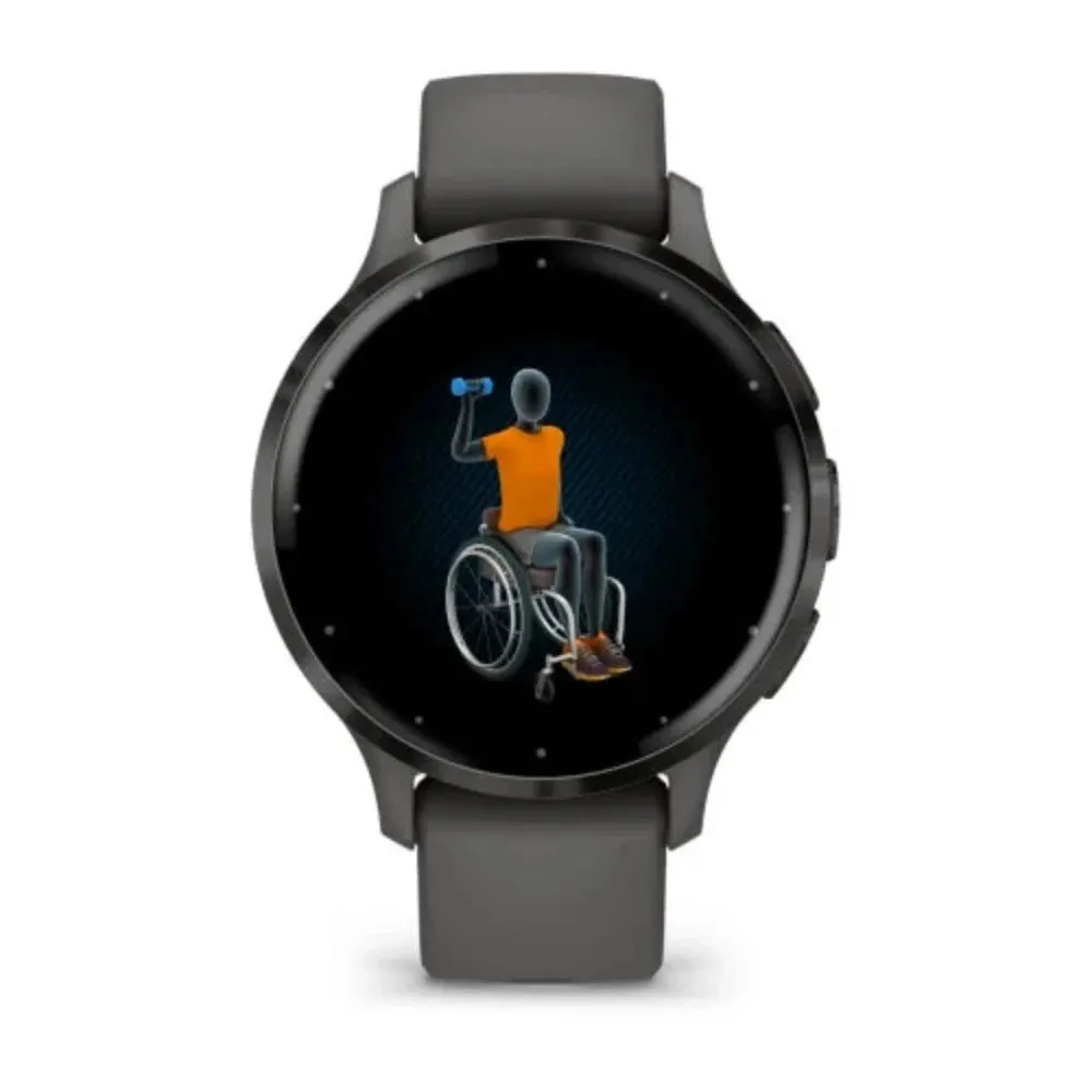 Garmin Venu 3S Health & Fitness GPS Smartwatch - Pebble Grey
