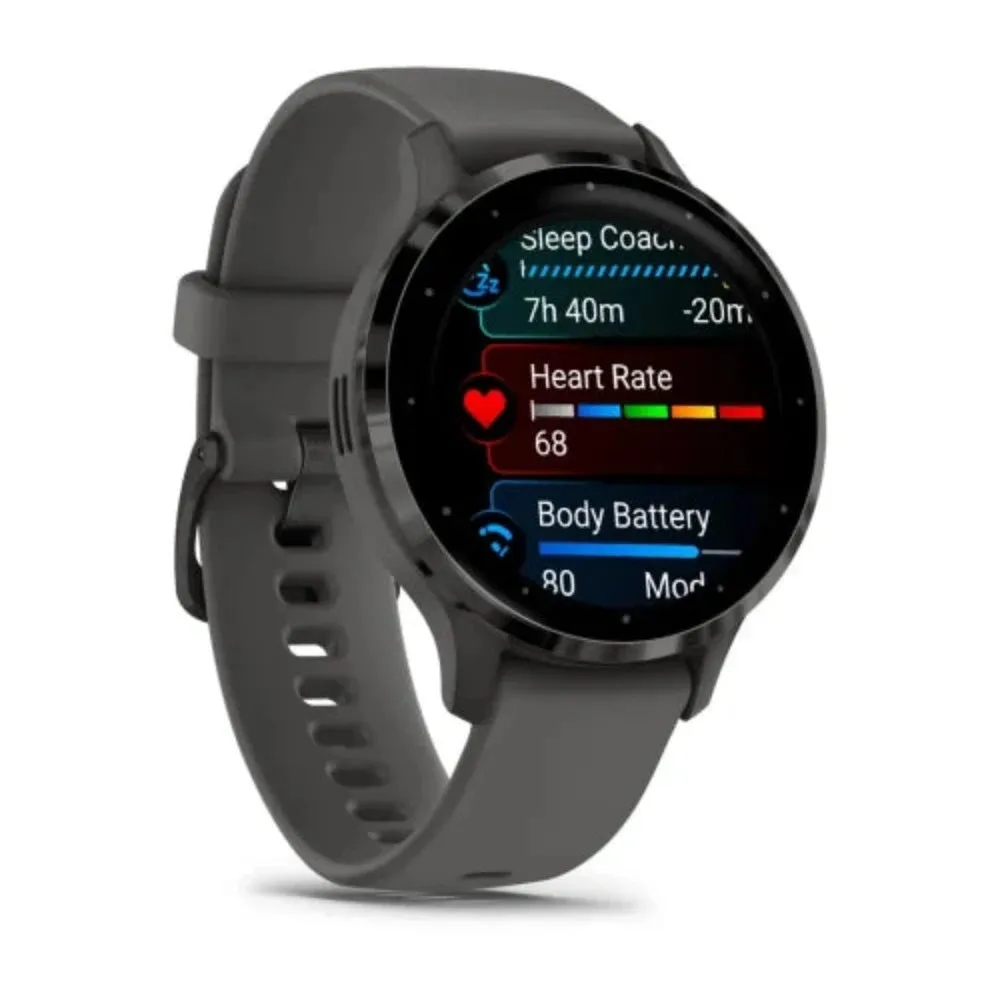 Garmin Venu 3S Health & Fitness GPS Smartwatch - Pebble Grey