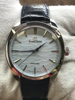 Grand Seiko Elegance Collection Spring Drive SBGY007 Light Blue Dial Spring Drive Men's Watch