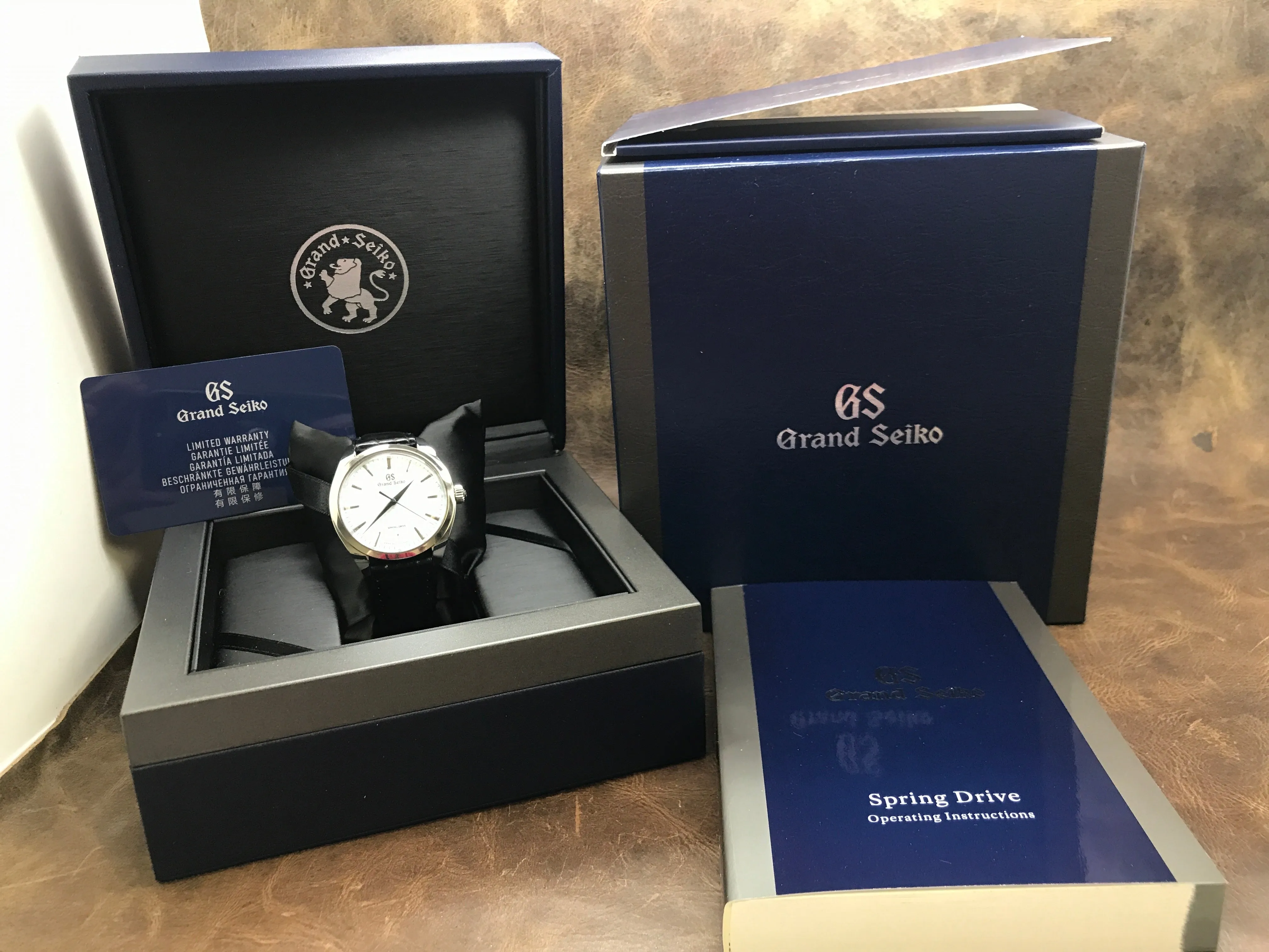 Grand Seiko Elegance Collection Spring Drive SBGY007 Light Blue Dial Spring Drive Men's Watch