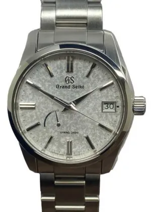 Grand Seiko Heritage Collection 40mm SBGA465  Silver Dial Spring Drive Men's Watch