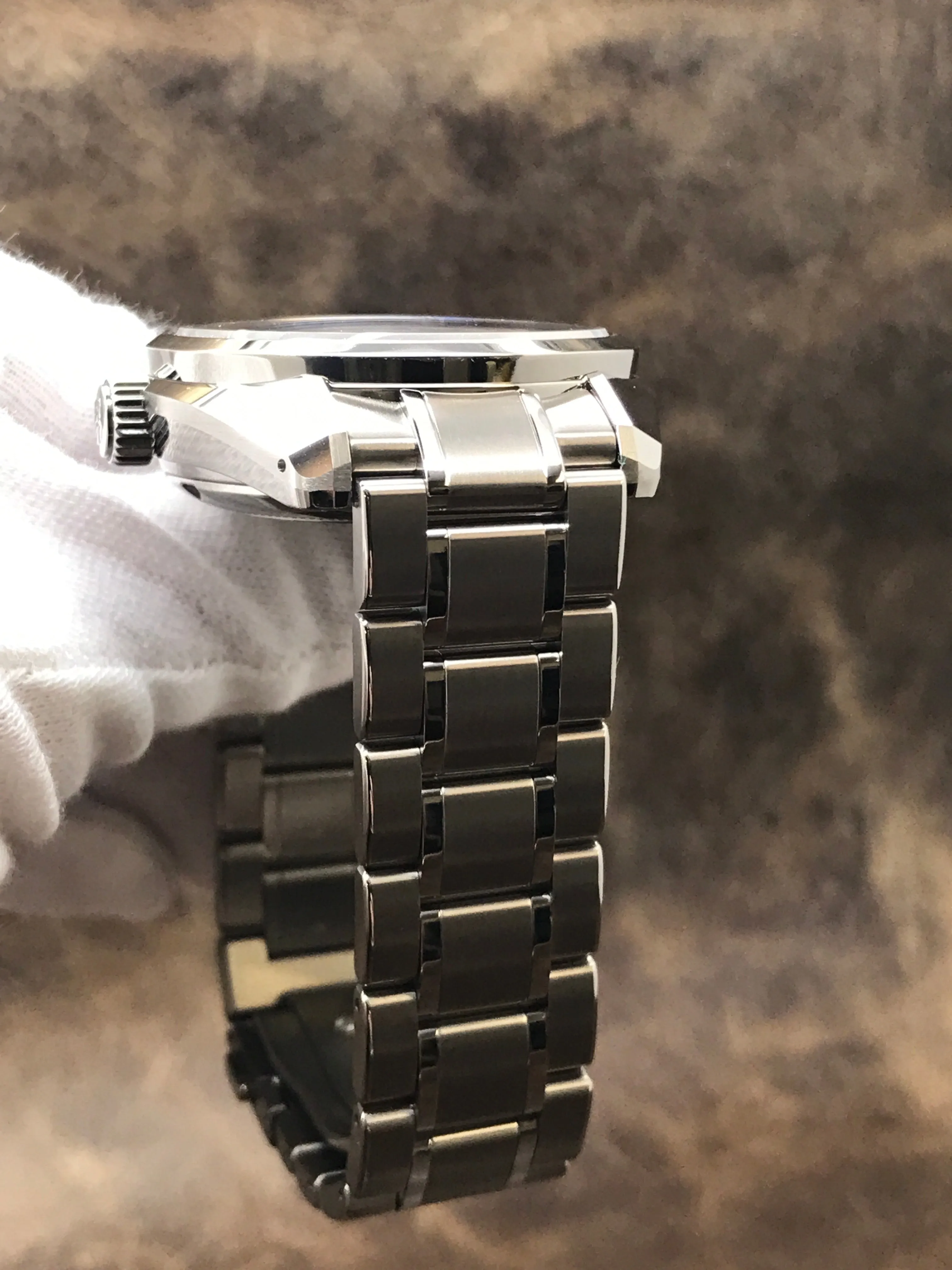 Grand Seiko Heritage Collection 55th Ann. L.E 1200pcs GMT SBGJ255 White Dial Automatic Men's Watch