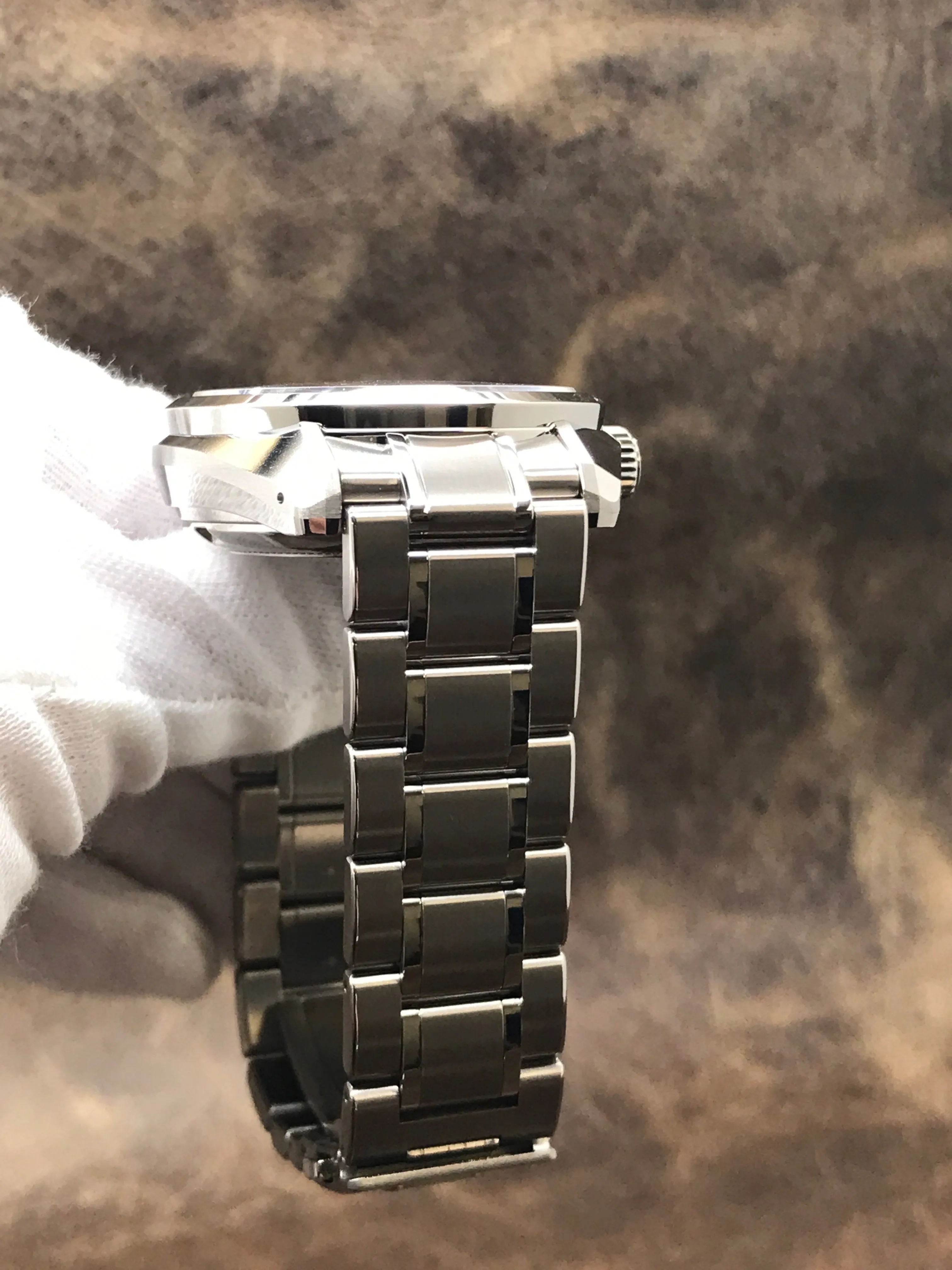 Grand Seiko Heritage Collection 55th Ann. L.E 1200pcs GMT SBGJ255 White Dial Automatic Men's Watch
