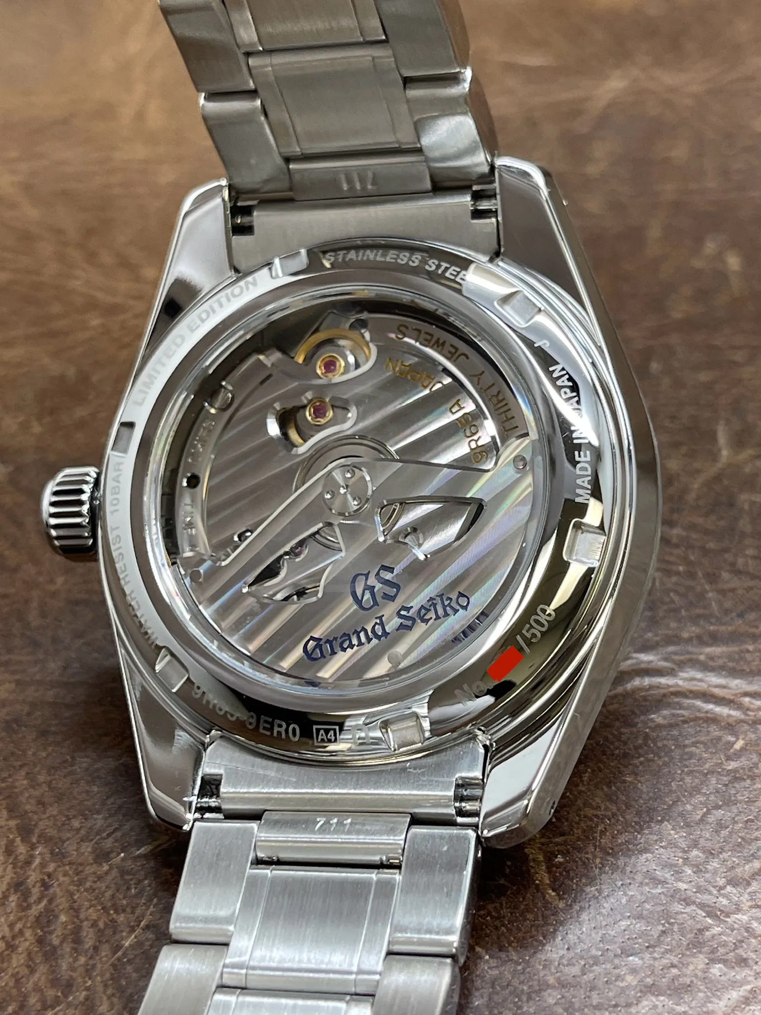 Grand Seiko Heritage Collection SBGA493 Katana Red Dial Spring Drive Men's Watch