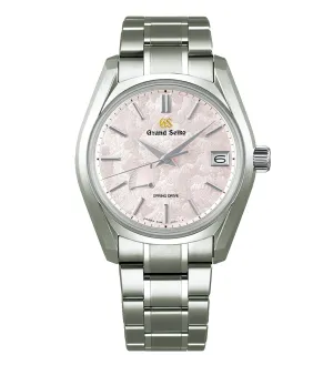 Grand Seiko Heritage Watch with Pink Dial, 40mm