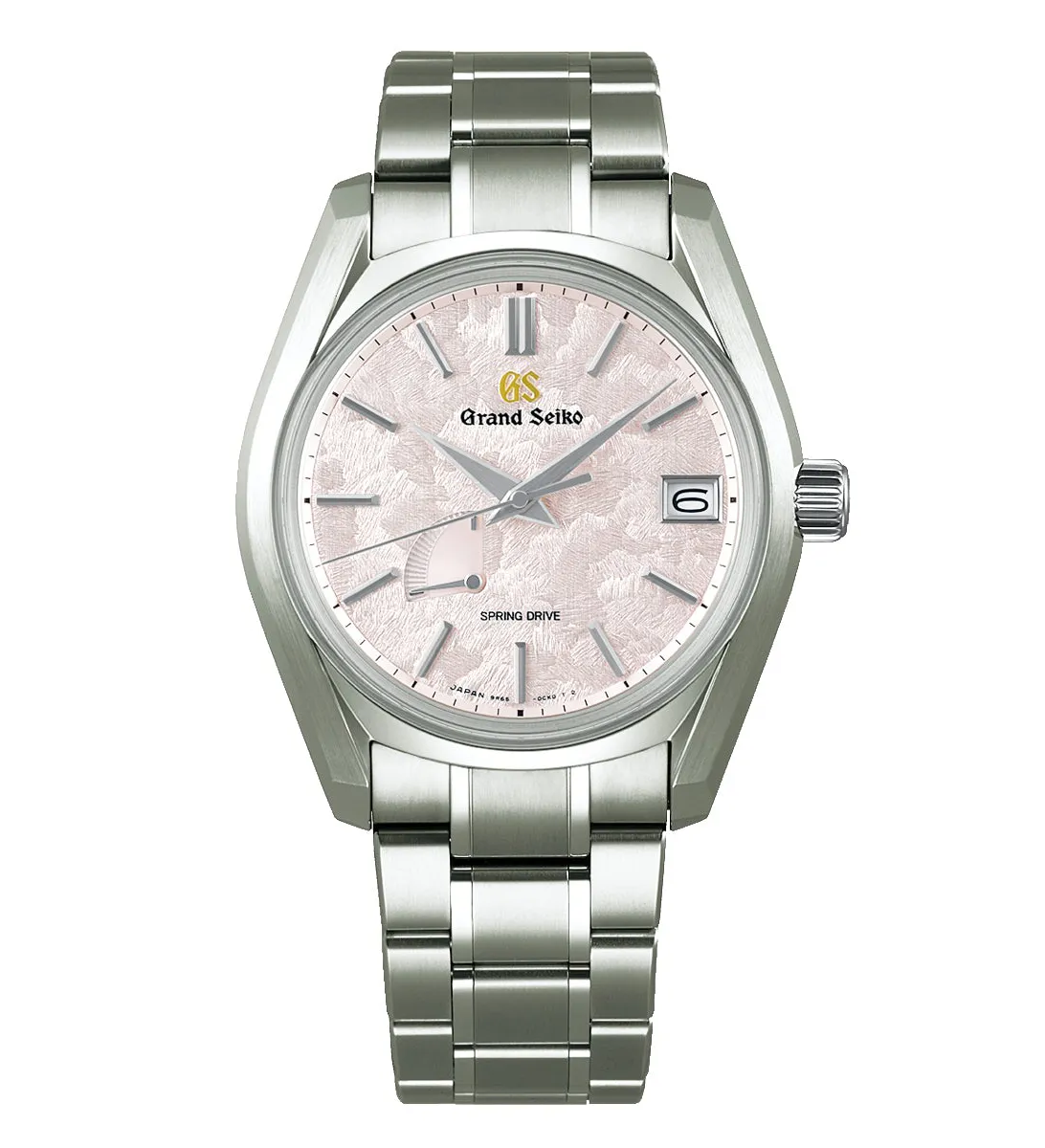 Grand Seiko Heritage Watch with Pink Dial, 40mm