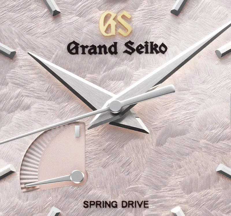 Grand Seiko Heritage Watch with Pink Dial, 40mm