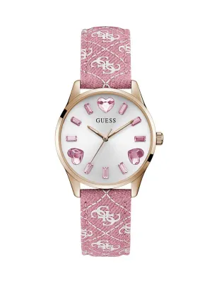 GUESS Ladies Watch CANDY HEARTS  Pink - GW0654L2