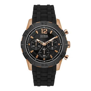 Guess Men's Watch Rose Gold Tone Case Quartz