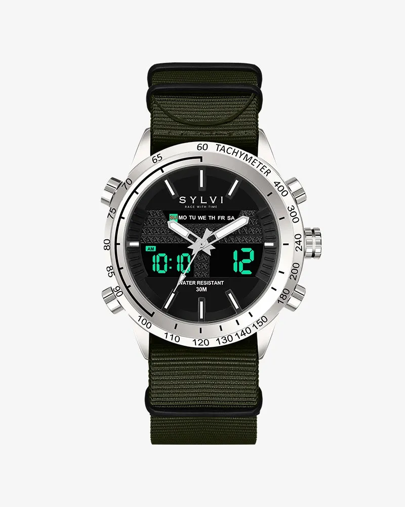 Hawk Silver Green Nylon