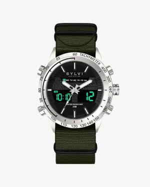 Hawk Silver Green Nylon