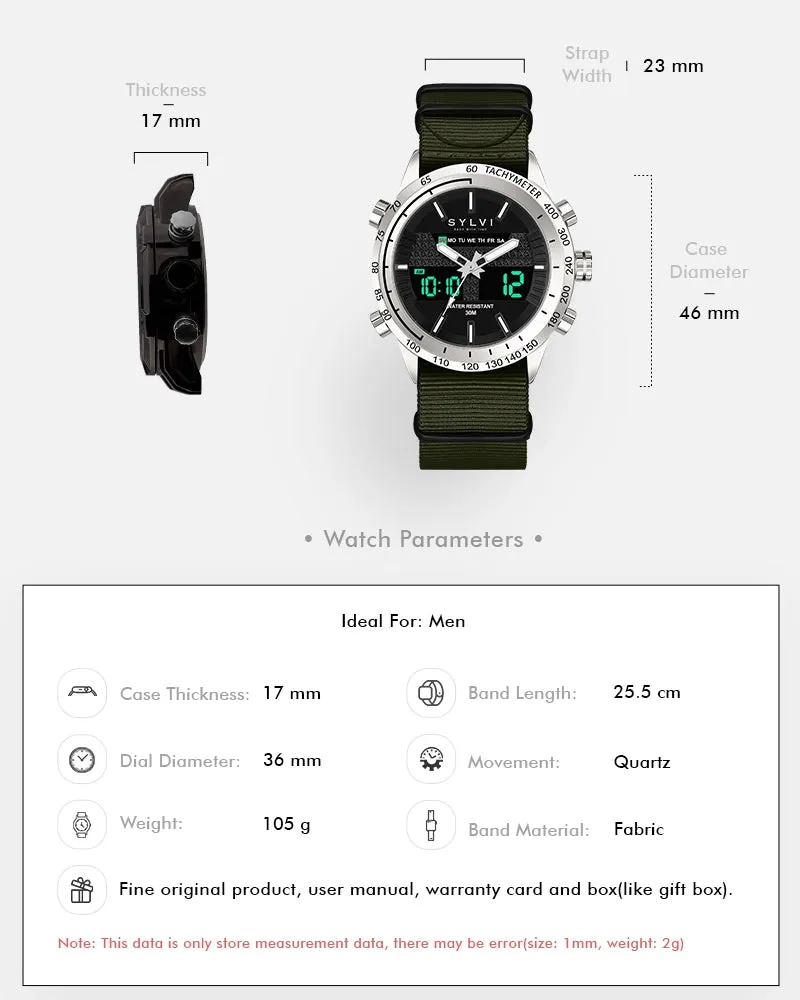 Hawk Silver Green Nylon