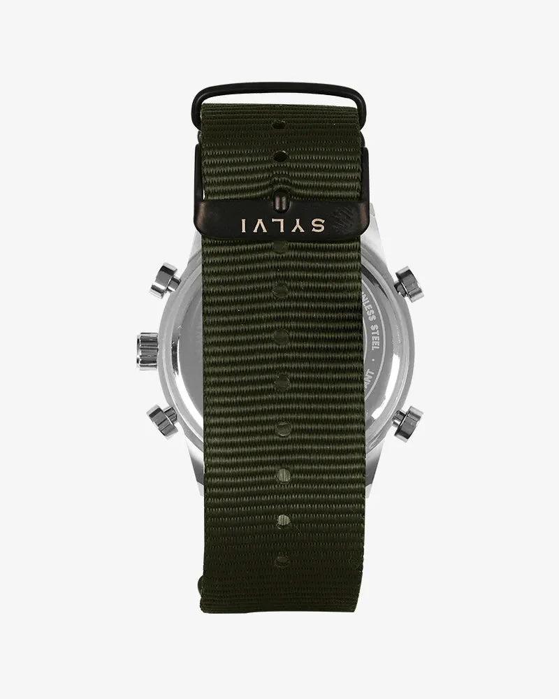 Hawk Silver Green Nylon