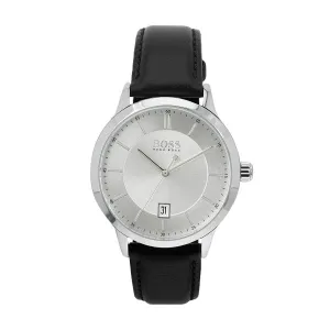 Hugo Boss Officer Men's Black Leather Watch 1513613