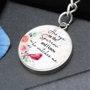 I know he watches me-Keychain