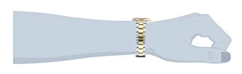 Invicta Men's Pro Diver Quartz Watch with Stainless Steel Strap, Two Tone, 20 (Model: 26972)