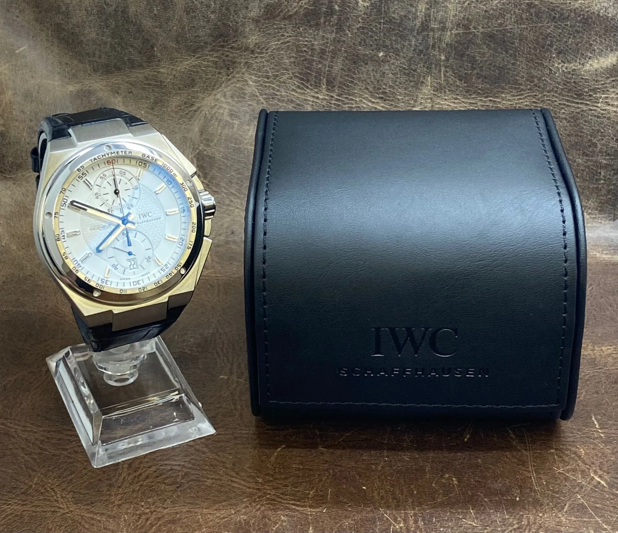 IWC Ingenieur Chronograph IW378405 White Dial Automatic Men's Watch
