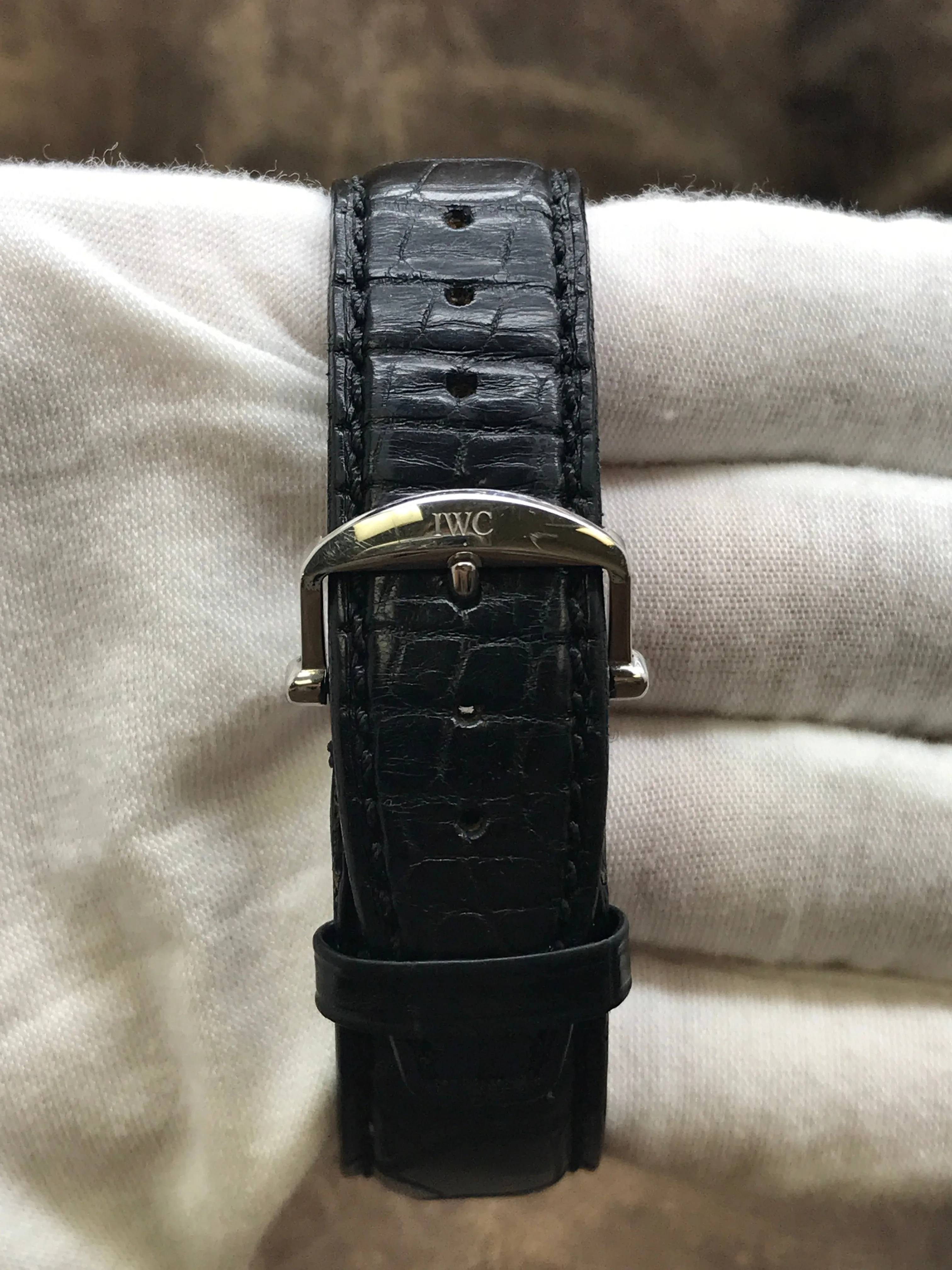 IWC Portofino Chronograph IW391008 Black Dial Automatic Men's Watch