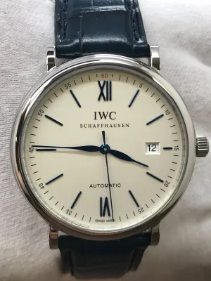 IWC Portofino IW356527 White Dial Automatic Men's Watch