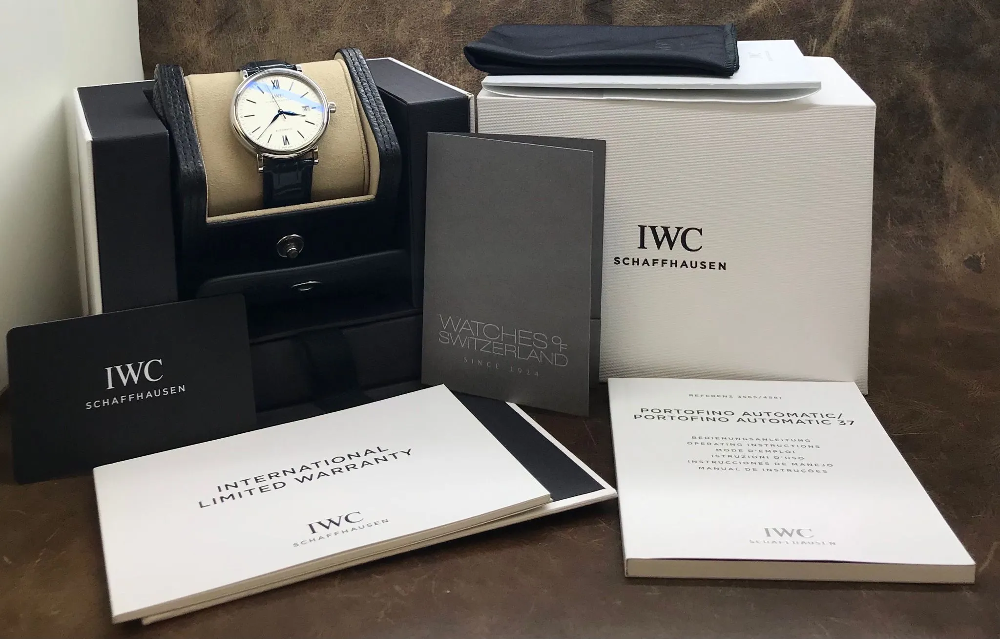 IWC Portofino IW356527 White Dial Automatic Men's Watch