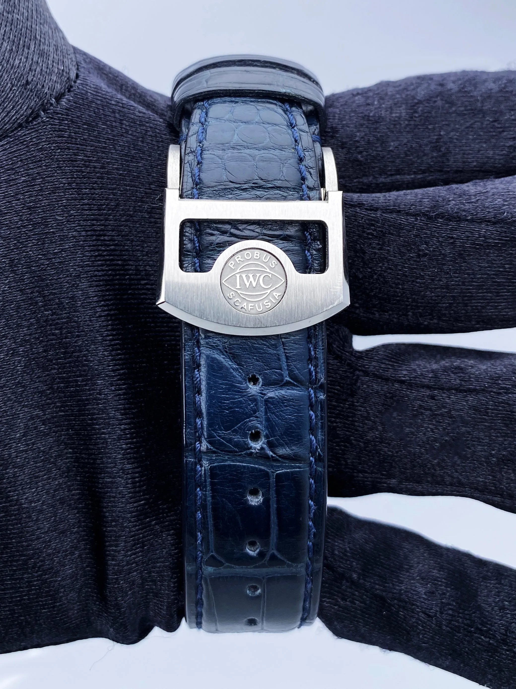 IWC Portugieser Chronograph Classic IW390403 Mens Watch Box Papers