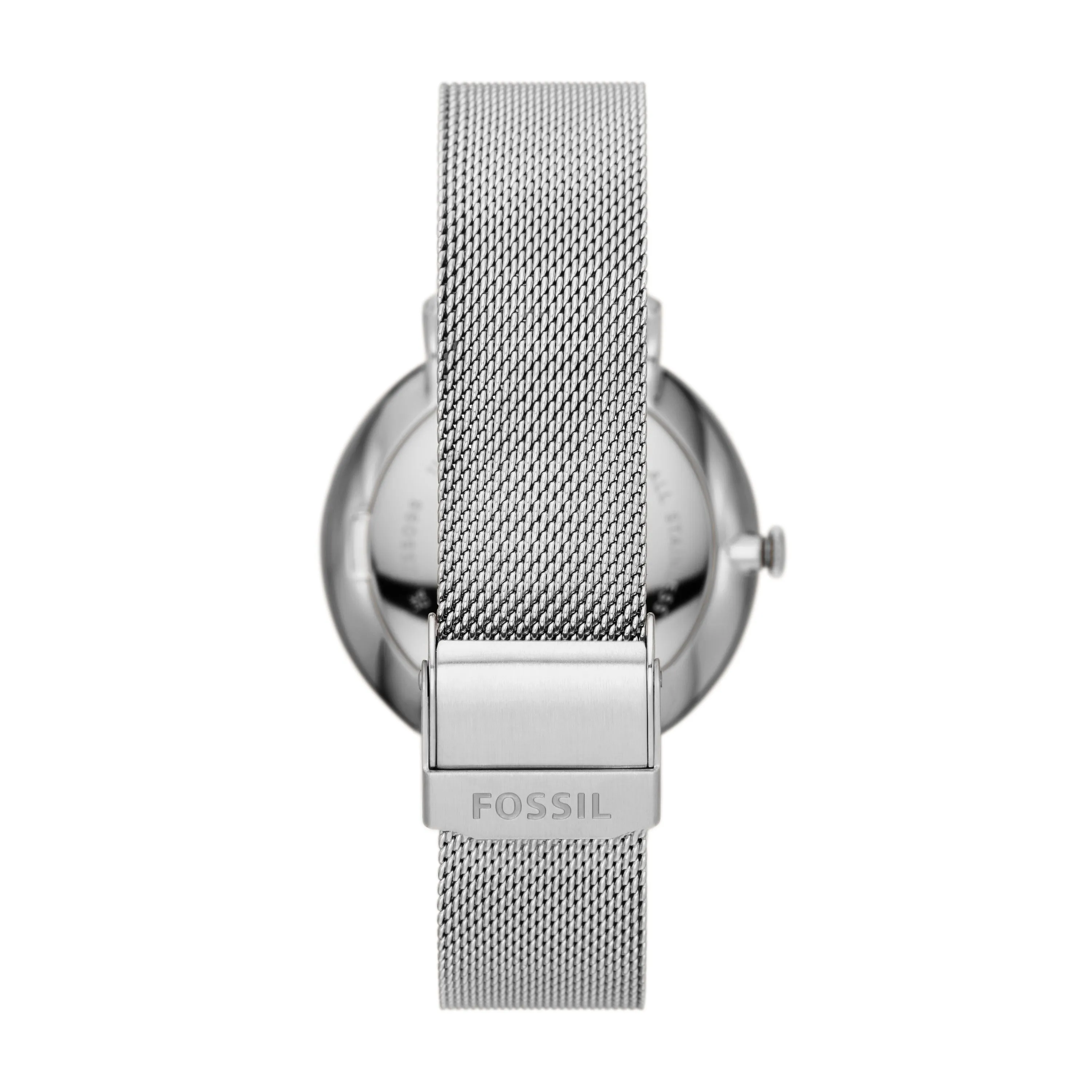 Jacqueline Multifunction Stainless Steel Mesh Watch