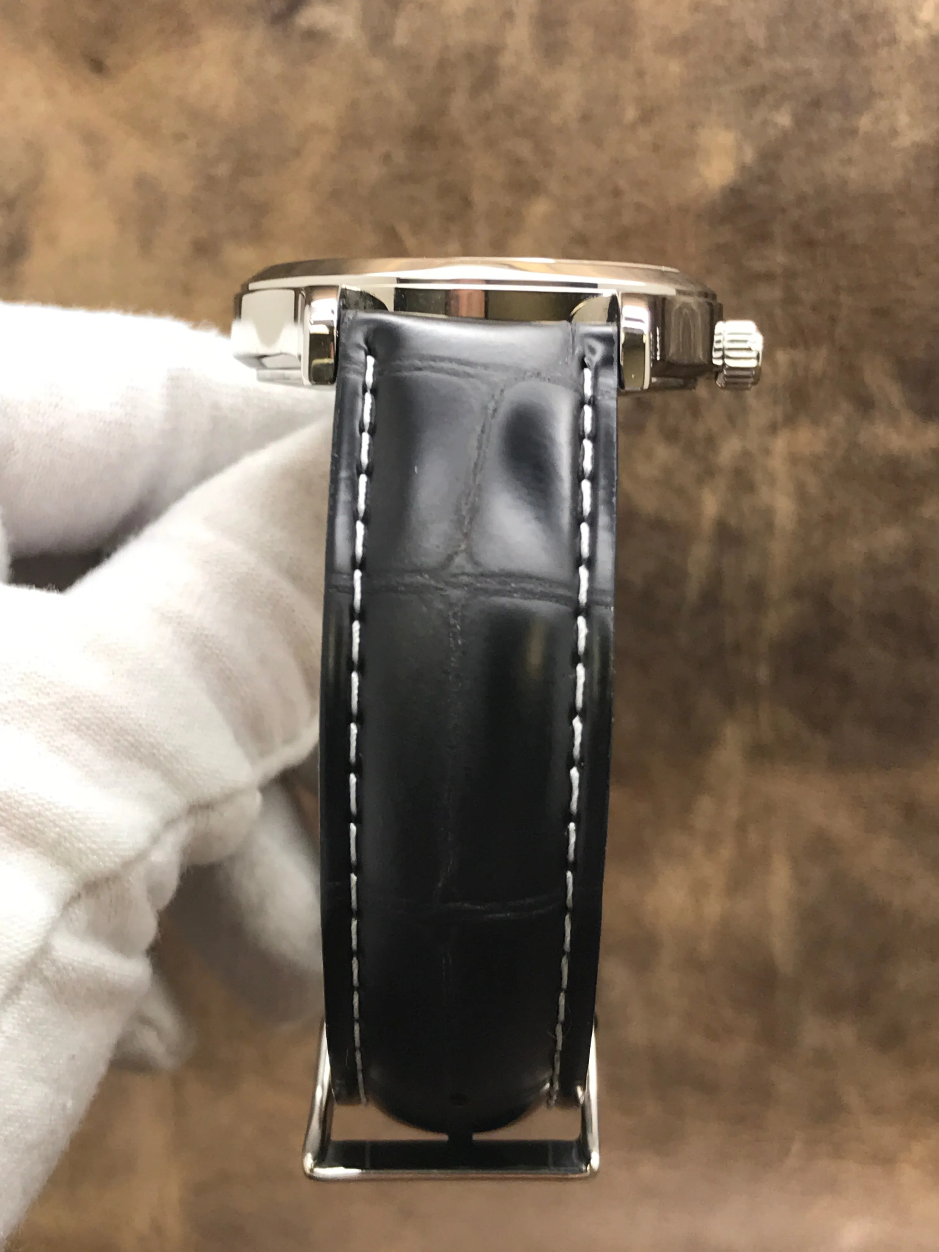 Jaeger-Lecoultre Master Geographic 142.8.92 Silver Dial Automatic Men's Watch