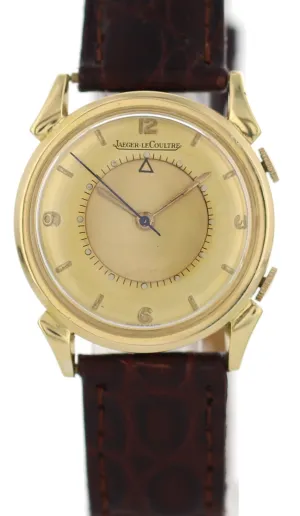 Jaeger-LeCoultre Memovox Alarm 18K Yellow Gold Watch