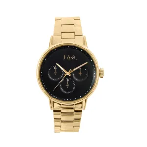 Jag Norwood Black and Gold Men's Watch J2763A