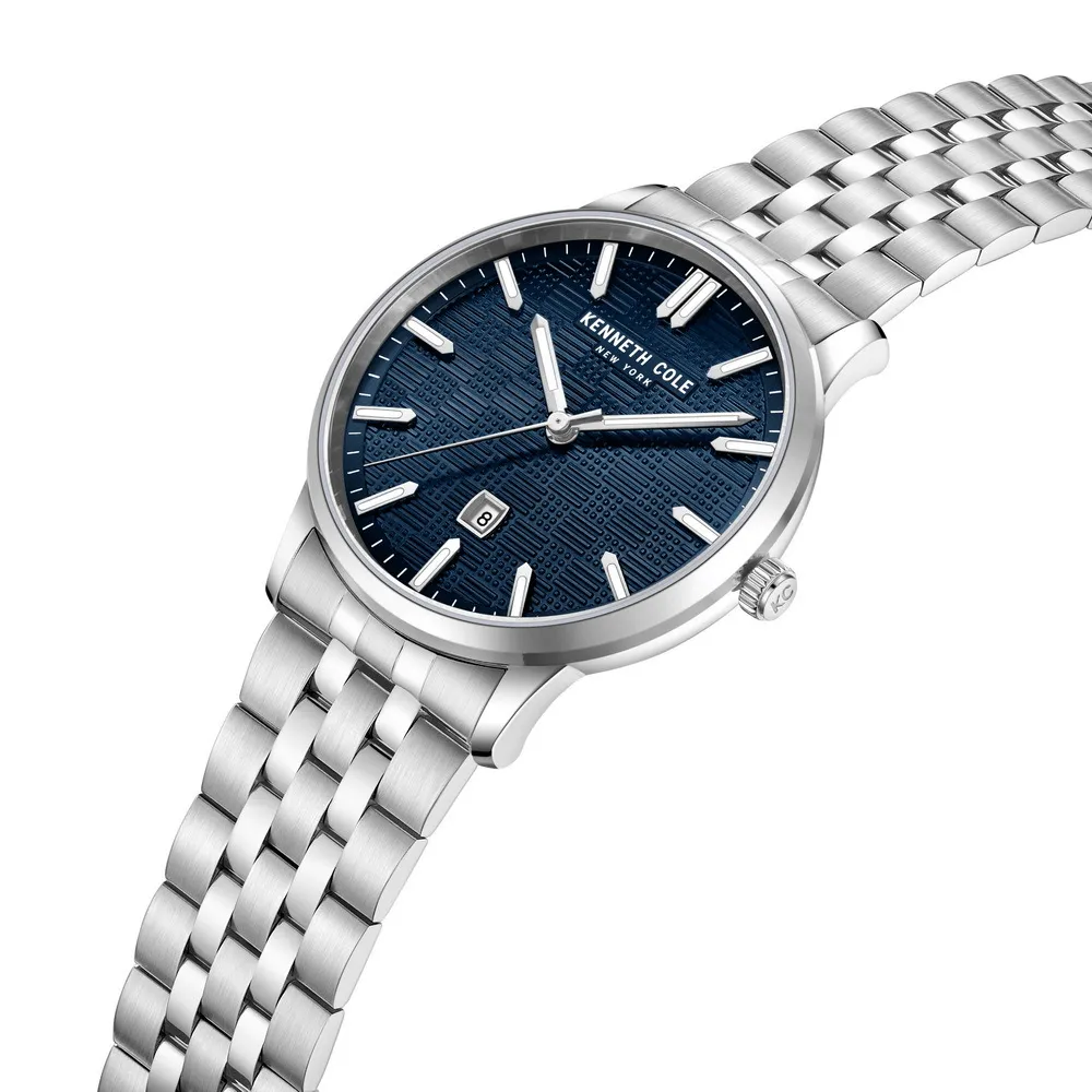 Kenneth Cole New York 42mm Classic Blue Dial Men's Watch KCWGH0046904